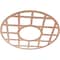 Ekena Millwork O'Neal Wood Fretwork Pierced Ceiling Medallion, Cherry, 40"OD x 14 1/2"ID x 3/8"T CMWP40X40X0375ONCH - alternate 2